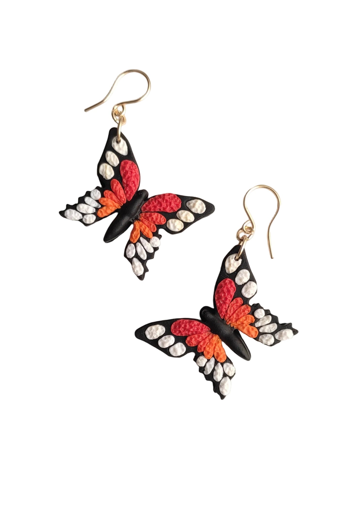 Pendientes Mariposa Monarca